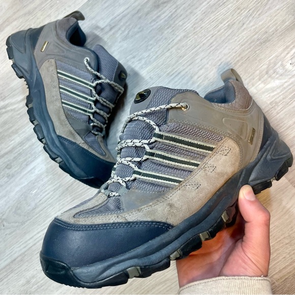 Adidas Terrex GoreTex Tan Hiking shoes men’s size 8.5 women’s size 10 gorpcore - Picture 4 of 6